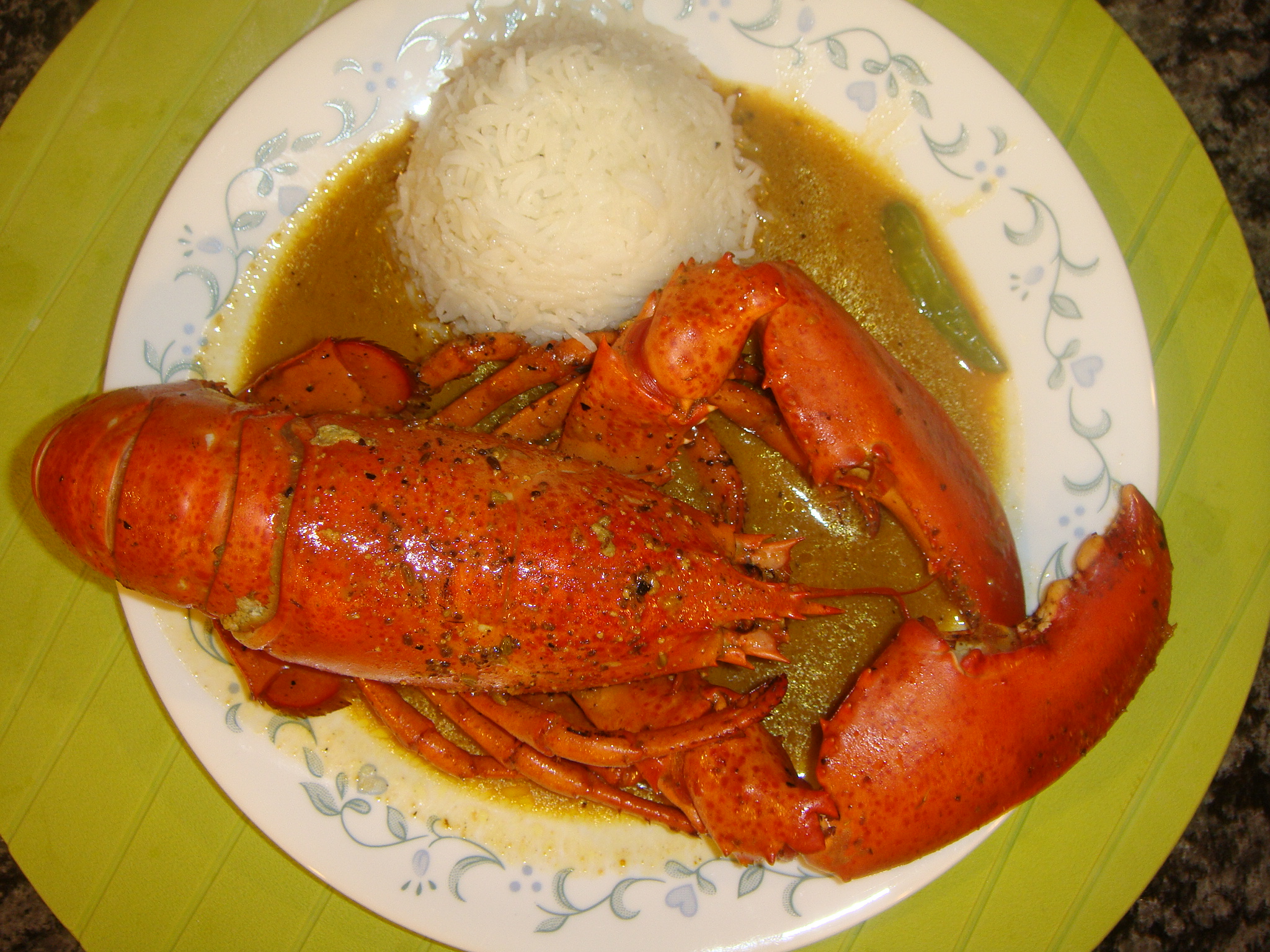 Lobster Curry – The Lady 8 Home