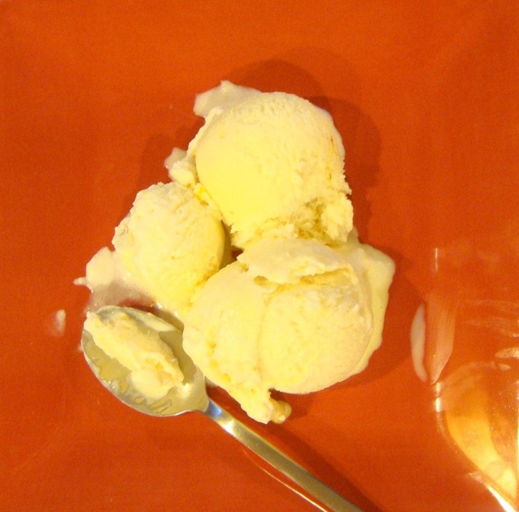 rose ice cream