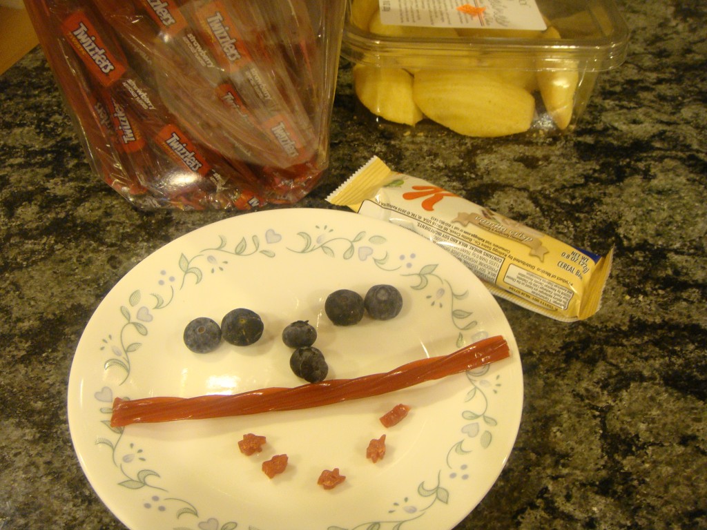 blueberries and twisters