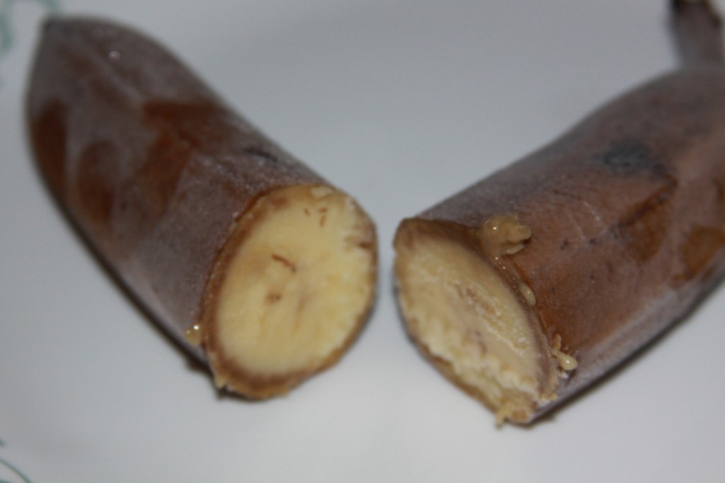 Frozen banana