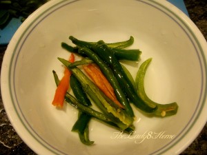 green chilies in vinegar