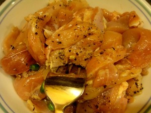 marinated chicken