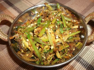 Okra masala