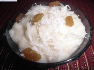 coconut rice pudding