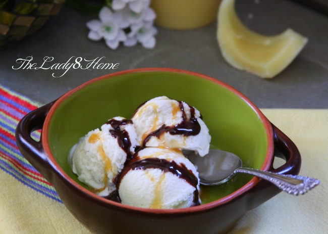Ice cream vanilla