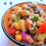 Chickpea salad