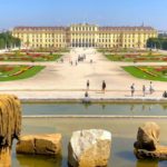 This incredible view of the Schonbrunn palace